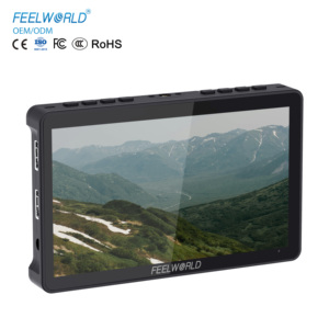 <span class=keywords><strong>Feelworld</strong></span> <span class=keywords><strong>F5</strong></span> <span class=keywords><strong>Pro</strong></span> <span class=keywords><strong>V4</strong></span>ทัชสกรีน6นิ้ว, มอนิเตอร์ฟิลด์กล้อง DSLR 3D LUT 4K HDMI I/o ขนาดเล็ก - Product Image 1