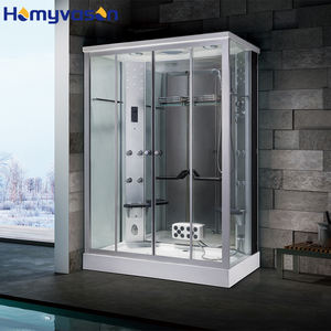 Meilleur prix Mini bain à la vapeur de première qualité Équipement de salle de bain <span class=keywords><strong>2</strong></span> personnes Intérieur Bain de vapeur blanc humide - Product Image 1