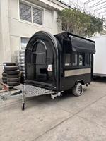 Remorque de vente de snacks en plein air, prix bas, chariot de nourriture mobile, stocks, chariot de hot-dogs, chariot de crème glacée, chariot de crêpes, chariot de jus, remorque de concession