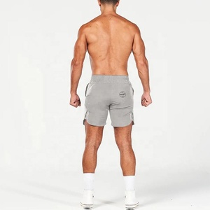 Pantalones cortos de gimnasio 2 en 1 ecológicos personalizados para hombres, pantalones cortos de malla de poliéster ajustados de secado rápido de alta calidad con bolsillos y cintura elástica - Product Image 6