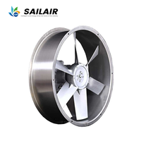 Ventilateur de sécheuse spécial, résistance à haute température, flux axial pour la circulation d'air chaud dans la salle de séchage