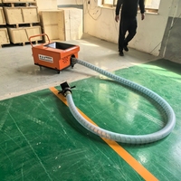 Pompe de transport de béton électrique pour structures secondaires, petite pompe de sol, pompe de transport, machine d'alimentation spirale, pompe de coulage