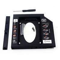 Caddy HDD SATA3 in Plastica da 9,5mm all'Ingrosso, Vassoio per 2° Disco Rigido, SATA 7+6 Pin per Alloggiamento Unità Ottica Laptop, Enclosure SSD HDD