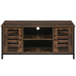 แท่นวางทีวีสำหรับทีวี50นิ้วพร้อมตู้เก็บทีวีพร้อมประตูไม้ระแนง2ชั้น - Product Image 2