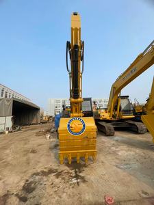 Excavadora de cadenas usada CAT320E 320EL 320b 320c/cl 320d/dl de segunda mano, alta potencia de excavación, motor de 153 HP, en buen estado de funcionamiento. - Product Image 4