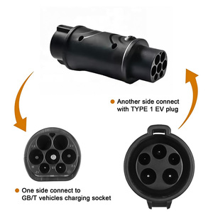Adaptador de cargador SAE J1772 Tipo 1 EV Compatible con GB/T Conector de 110-240V Enchufe de salida aprobado CE Cargador EV - Product Image 2