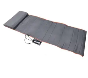 Shiatsu full body electric heat vibrator back massage mattress mat