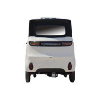 KEYU Mini Voiture Électrique Deux Portes 4 Places pour Adultes