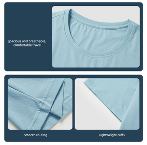 เสื้อยืดออกกำลังกายฤดูร้อน XW-DMT002 น้ำหนักเบา สวมใส่สบาย เหมาะสำหรับวิ่งและออกกำลังกาย ผ้าเนื้อนุ่ม ระบายอากาศดี สำหรับผู้หญิง  รับผลิตตามแบบ - Product Image 2