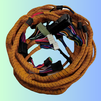 Kabel Harness Kabin Inti Tembaga Berisolasi PVC/Nylon untuk Bulldozer, Excavator, Traktor, Mobil, Mendukung CAN Bus, IP67, EM03