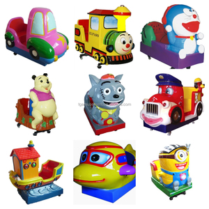 Trung tâm mua sắm trò chơi Arcade máy đồng tiền hoạt động trò chơi trẻ em Kiddie cưỡi vui vẻ đi vòng Carousel - Product Image 3