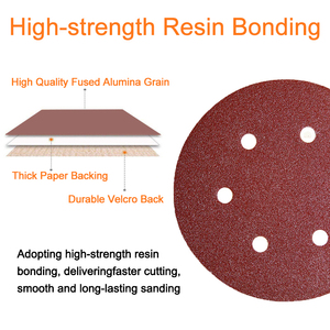 HUNTKING Tools <b>Sanding</b> Paper <b>Disc</b> Drywall <b>Sanding</b> <b>Discs</b> <b>225mm</b> Sandpaper for Polishing - Product Image 3