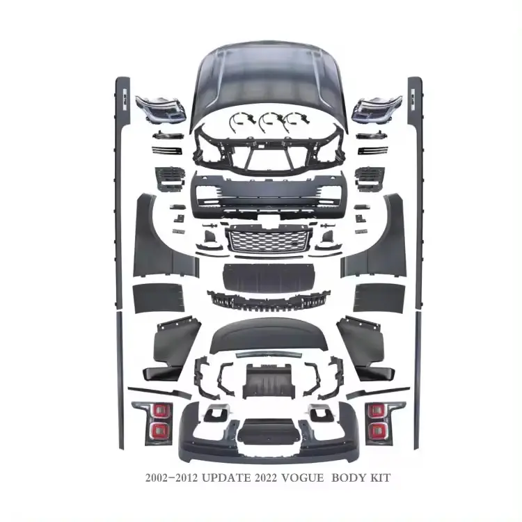 Conversión antigua Nuevo kit de carrocería Actualización 2022 Range Rover Kit de carrocería ejecutiva para Land Rover L322 2002-2012