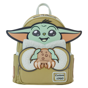 Mochila pequeña Loungefly personalizada de fabricación BSCI, estilo <span class=keywords><strong>Disney</strong></span>, diseño Yuda Baby Cosplay, para mujer. - Product Image 1