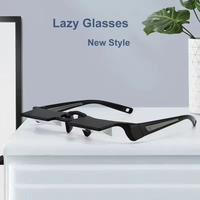 Lunettes à prisme pour lit, miroir horizontal, lunettes pour lecteurs paresseux, lunettes à prisme à 90 degrés pour lire et regarder la télévision allongé