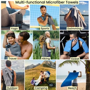 Microfiber <strong>Towels</strong> <strong>Bath</strong> Set Gym Face Hand <strong>Towel</strong> Custom <strong>Microfibre</strong> Beach <strong>Towel</strong> for Yoga Sport Cooling - Product Image 5