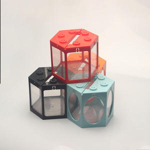 Led acuario pecera de plástico portátil Mini decoración pequeña <span class=keywords><strong>Betta</strong></span> pecera acuario <span class=keywords><strong>juguetes</strong></span> pecera - Product Image 2