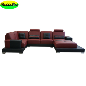 <span class=keywords><strong>Mobili</strong></span> di Lusso per Soggiorno Dubai, Divano in Pelle Sintetica Dubai, Set di Divani in Tessuto e Pelle - Product Image 5