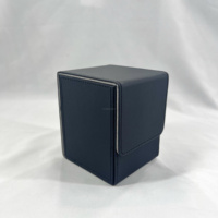 Étui de rangement pour cartes à aimant fort en cuir PU personnalisé pour cartes à pochette unique JO-TC-09 boîte de jeu de cartes Yugioh Trading Tcg Mtg