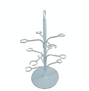 Dây Kim Loại Cánh Tay Cocktail Cây Đứng Trắng Trên Bàn Cocktail Chủ - Product Image 1