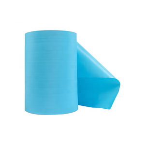 CPE film for shoecover raw material casting PE film waterproof blue color embossed anti-slip China factory