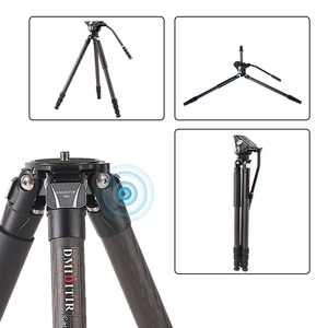 Chuyên Nghiệp Sợi Carbon T888wh Chụp Tripod Đứng Heavy-Duty <span class=keywords><strong>Mini</strong></span> Xách Tay Thông Minh Máy Ảnh Kỹ Thuật Số Điện Thoại Di Động Máy Chiếu - Product Image 4