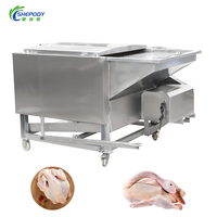 Plumeuse à poulet Shepody, équipement d'abattage de volailles pour la transformation de la viande, machine à plumer les poulets facile à utiliser