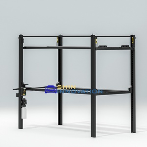 자동차 스태커 주차 리프트 4포스트 트리플 스태커 3단계 기계식 주차 시스템 차고 가정용 주차장 - Product Image 4