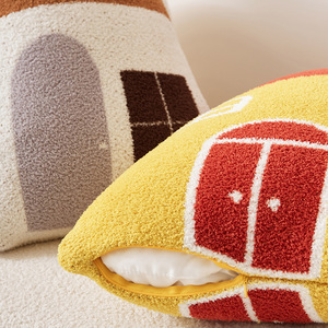 Coussins décoratifs pour <span class=keywords><strong>la</strong></span> <span class=keywords><strong>maison</strong></span>, décoration <span class=keywords><strong>de</strong></span> Noël en velours en forme <span class=keywords><strong>de</strong></span> <span class=keywords><strong>maison</strong></span> pour le salon, coussins <span class=keywords><strong>de</strong></span> canapé - Product Image 5