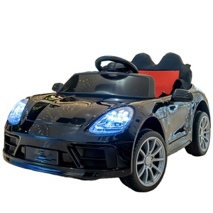 Voiture électrique pour enfants à 4 roues avec télécommande, en plastique durable, lecteur de musique MP3 pour enfants - Product Image 1
