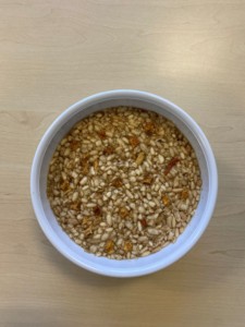 ซุปปลาแซลมอนเทราท์25กรัมพร้อมเกล็ดมันฝรั่งและฟักทองแสนอร่อยฉลากส่วนตัว - Product Image 2