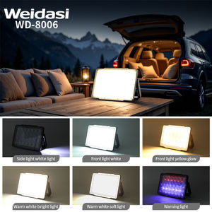 Faretto Solare <span class=keywords><strong>LED</strong></span> Weidasi ad Alta Luminosità 10w 20w 30w <span class=keywords><strong>40w</strong></span> 50w, Luce Solare <span class=keywords><strong>LED</strong></span> Portatile in ABS con Lunga Durata della Batteria - Product Image 4