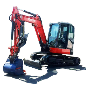 Mini-excavatrice Kubota KX057 d'occasion 100% originale |   Excavatrice sur chenilles d'occasion de 5 tonnes |   Excavatrice Durable à Vendre - Product Image 4