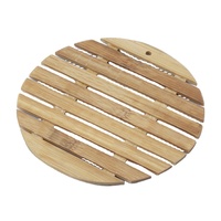 Set de table rond en bambou
