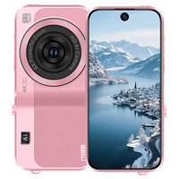 Mini Teléfono Inteligente Android con Cámara, Estilo Smartphone, MT6765 Octa Core, Pantalla Táctil de 3.75 Pulgadas, 3GB RAM, 64GB ROM, WiFi de Doble Banda, OTG