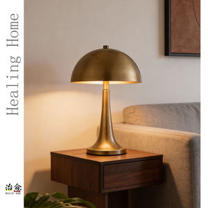 โคมไฟตั้งโต๊ะเห็ดฮีลลิ่งโฮม E27 LED 220V ควบคุมด้วยสวิตช์ ไฟข้างเตียง - Product Image 1