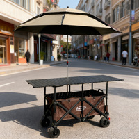 Table de camping pliable en bois et acier inoxydable, hauteur réglable, 2 places, forme triangulaire/carrée, mobilier d'extérieur moderne