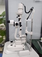 Lampe à fente ophtalmique SL-F5 de qualité supérieure, directement de l'usine, avec éclairage LED pour le diagnostic en clinique ophtalmique