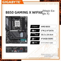 Motherboard Gaming AMD AM5 MATX DDR5 Baru B850M GAMING X WF6E WiFi 6E Terintegrasi Ganda 256GB Antarmuka NVMe M.2 Ganda