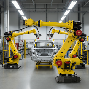 Robot industriel Fanuc M-20iD à 6 axes, charge utile de 25 kg, longueur de bras de 1831 mm, contrôleur IP54/IP65 pour l'automobile et les toitures - Product Image 1