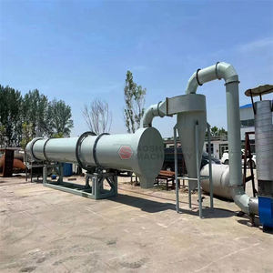 Vente chaude Sécheur rotatif à biomasse à sciure de bois Chauffé au diesel Équipement de séchage <span class=keywords><strong>pour</strong></span> la poussière de <span class=keywords><strong>bambou</strong></span> et les coquilles de palmier - Product Image 4