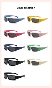 Lunettes de soleil pour enfants de haute qualité avec logo personnalisé, colorées, polarisées, verres UV400 pour la course à pied et les sports de plein air - Product Image 4
