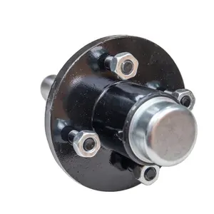 High Quality Unbraked Trailer Axle 4 Studs Idler Hub Trailer Shaft Axle