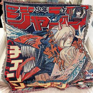 Tapiz de Anime Personalizado OEM/ODM, Tapiz de Jacquard Tejido de Poliéster y Algodón con Diseño de Berserk, Manta para Sofá, Decoración para Sala de Estar - Product Image 6