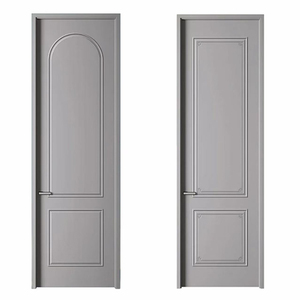 Portes intérieures personnalisées pour la maison, portes plates insonorisées écologiques, portes <span class=keywords><strong>d</strong></span>'<span class=keywords><strong>entrée</strong></span> intérieures pour projets hôteliers - Product Image 3
