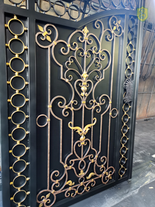 Diseños <span class=keywords><strong>de</strong></span> <span class=keywords><strong>Portones</strong></span> Principales <span class=keywords><strong>de</strong></span> Lujo <span class=keywords><strong>para</strong></span> Garajes, Puerta Doble <span class=keywords><strong>de</strong></span> Hierro Forjado, Portón <span class=keywords><strong>de</strong></span> Entrada <span class=keywords><strong>de</strong></span> Aluminio <span class=keywords><strong>para</strong></span> Entrada <span class=keywords><strong>de</strong></span> Vehículos - Product Image 3