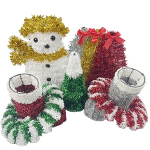 Dekorasi Natal Keluarga bertema manusia salju 3D - Product Image 2