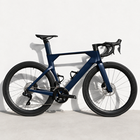Vélo de route Aero Carbon 700C, cadre carbone, fourche carbone, roues carbone, 24 vitesses, vélo complet