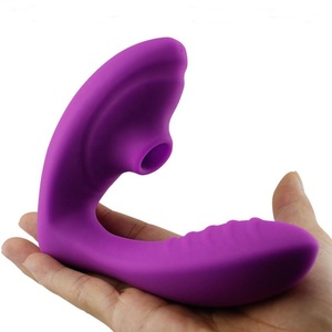 femenino recargable vibratorio punto g clit consolador PARA LA clítoris estimulador con 10 patrones de vibración de succión - Product Image 1