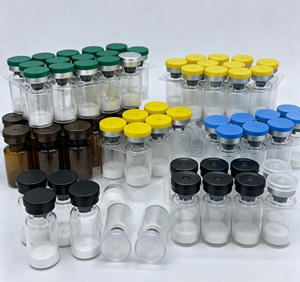 Frascos de Vidrio Vacíos de Varios Tamaños (5ml/10ml/20ml), Botellas Selladas con Tapón a Presión, para Almacenamiento de Polvo Liofilizado, Personalizables/OEM, para Belleza - Product Image 5